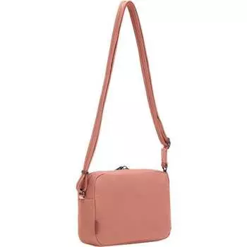 Квадратная сумка через плечо Citysafe CX Pacsafe, цвет Econyl Rose