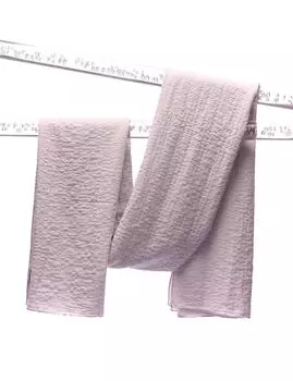 Квадратная Текстурированная Шаль Серая Kayra