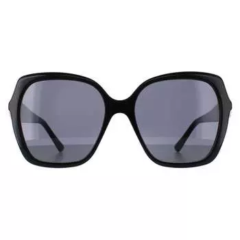 Квадратная женская серо-синяя манон/г/с Jimmy Choo, черный