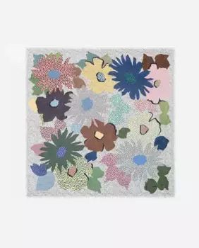 Квадратная женская шаль с принтом Bimba y Lola, белый