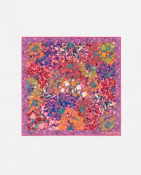 Квадратная женская шаль с принтом Bimba y Lola, розовый