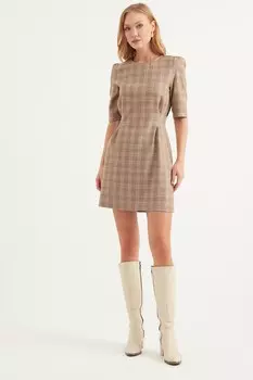 Квадратное платье Tbn, серый