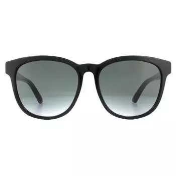 Квадратные черные серые солнцезащитные очки Gucci, черный