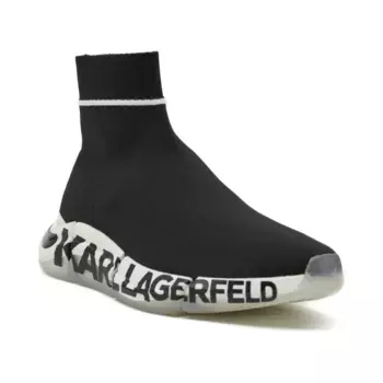 Квадратные кроссовки Karl Lagerfeld, черный