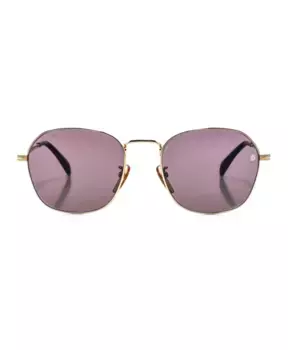 Квадратные металлические солнцезащитные очки Eyewear By David Beckham, желтый