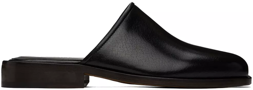 Квадратные мюли LEMAIRE, черный