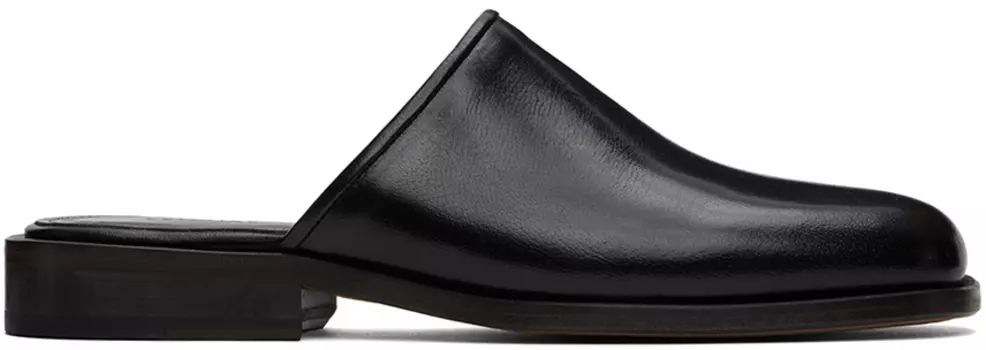 Квадратные мюли LEMAIRE, черный