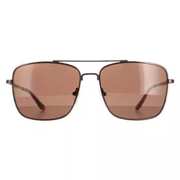 Квадратные мужские ck19136s Calvin Klein, коричневый