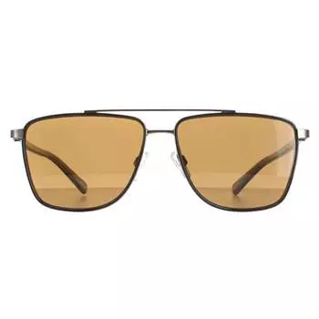 Квадратные мужские темно-серо-коричневые TB1577 Folke Ted Baker, серый