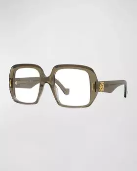 Квадратные очки Anagram из ацетата Loewe, цвет Beige