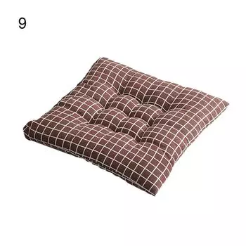 Квадратные подушки для стула с ремнями. Гибкие подушки сиденья Epe для работы-16. Stuttg, мультиколор