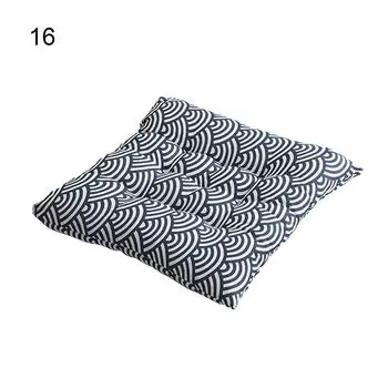 Квадратные подушки для стула с ремнями. Подушки сиденья Epe с сильной гибкостью для работы-10. Stuttg, мультиколор