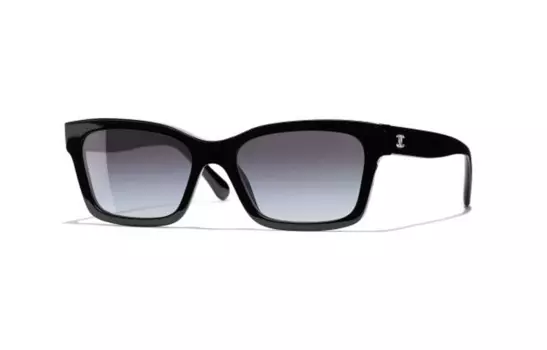 Квадратные поляризованные солнцезащитные очки CHANEL