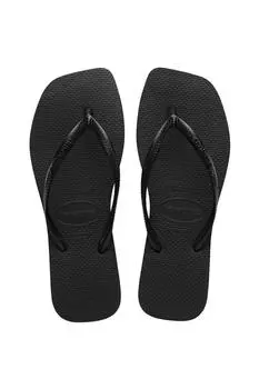 Квадратные шлепанцы Debenhams, черный