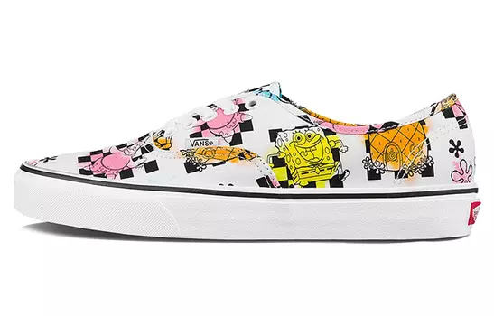 Квадратные штаны Vans Authentic Pro Spongebob ананасовые