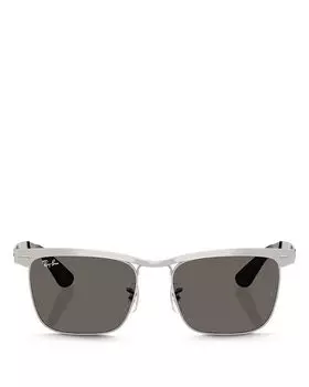 Квадратные солнцезащитные очки, 53 мм Ray-Ban, серый