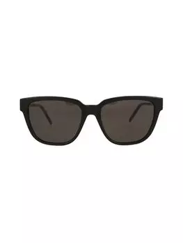 Квадратные солнцезащитные очки 54 мм Saint Laurent, черный