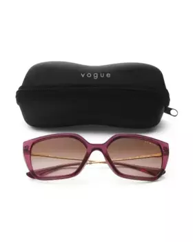 Квадратные солнцезащитные очки 54 мм Vogue, фиолетовый