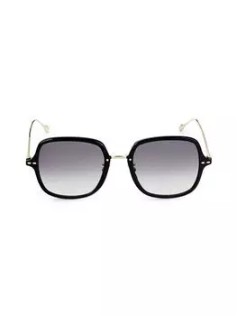 Квадратные солнцезащитные очки 55 мм Isabel Marant, цвет Black Gold