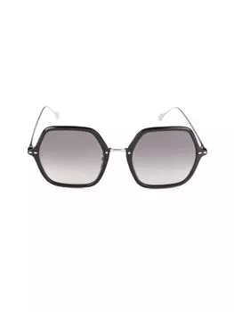 Квадратные солнцезащитные очки 55 мм Isabel Marant, черный