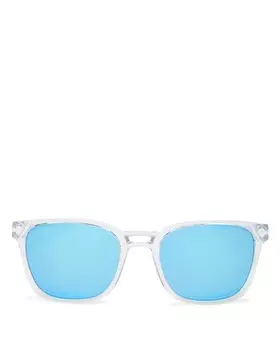 Квадратные солнцезащитные очки, 55 мм Oakley, цвет White