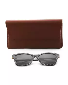 Квадратные солнцезащитные очки 58 мм Missoni, черный/серый