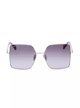 Квадратные солнцезащитные очки 59 мм Max Mara