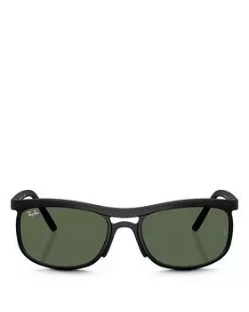 Квадратные солнцезащитные очки, 59 мм Ray-Ban, мультиколор