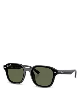 Квадратные солнцезащитные очки, 65 мм Ray-Ban, черный