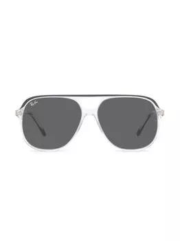 Квадратные солнцезащитные очки Bill RB2198 14 мм Ray-Ban, синий