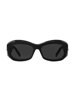 Квадратные солнцезащитные очки G180 56 мм Givenchy, черный