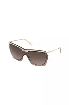 Квадратные солнцезащитные очки Guess, коричневый