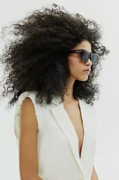 Квадратные солнцезащитные очки H&M, красный