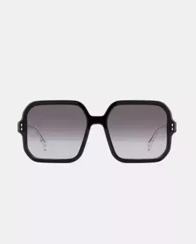 Квадратные солнцезащитные очки из ацетата Isabel Marant, черный