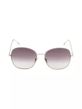 Квадратные солнцезащитные очки Lyo 59MM Isabel Marant, серый
