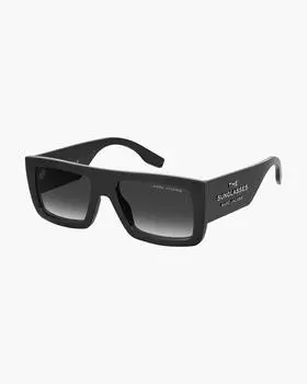 Квадратные солнцезащитные очки Marc Jacobs, черный