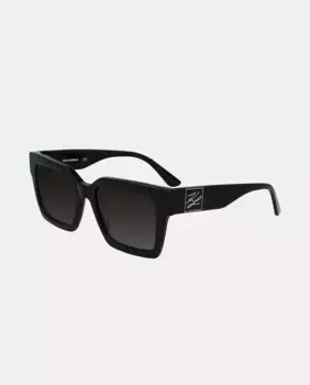 Квадратные солнцезащитные очки, модель KL6057S Karl Lagerfeld, черный