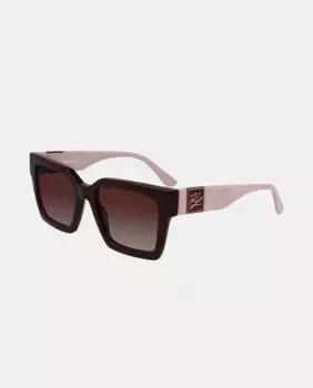 Квадратные солнцезащитные очки, модель KL6057S Karl Lagerfeld, красный