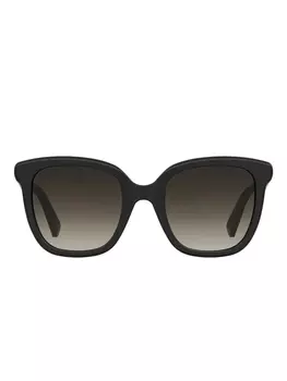 Квадратные солнцезащитные очки Moschino Eyewear, черный