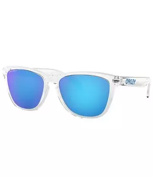 Квадратные солнцезащитные очки Oakley Unisex OO9013 Frogskins 55 мм, мультиколор