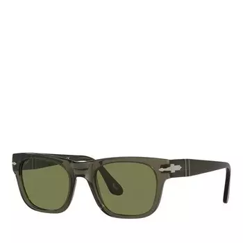 Квадратные солнцезащитные очки Persol, 52 мм, серый