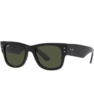 Квадратные солнцезащитные очки Ray-Ban унисекс Rb0840s 51 мм, черный