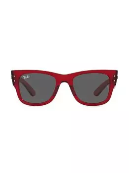 Квадратные солнцезащитные очки RB0840 51 мм Ray-Ban, красный