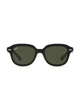 Квадратные солнцезащитные очки RB4398 52 мм Ray-Ban, черный