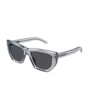 Квадратные солнцезащитные очки с геометрическим узором gg1520s 004 Gucci, серый
