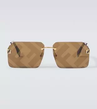 Квадратные солнцезащитные очки Sky Fendi