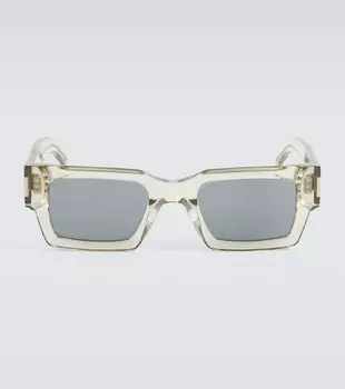 Квадратные солнцезащитные очки SL 572 Saint Laurent, разноцветный