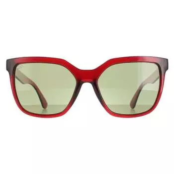 Квадратные женские молочно-красные Сатурн поляризованные 555 нм Вакота Serengeti, красный