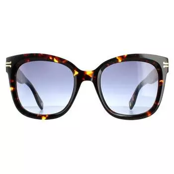 Квадратные женские серо-гавана лазурно-синие mj 1012/s Marc Jacobs, коричневый