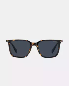 Квадратные женские солнцезащитные очки из полиамида с поляризованными линзами Polaroid, коричневый